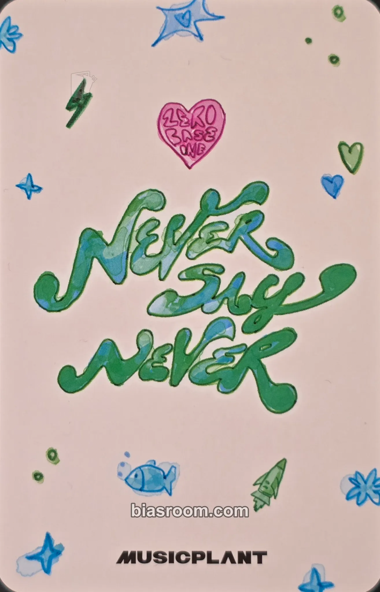 Ricky NEVER SAY NEVER Photocard - ZEROBASEONE | Bias Room