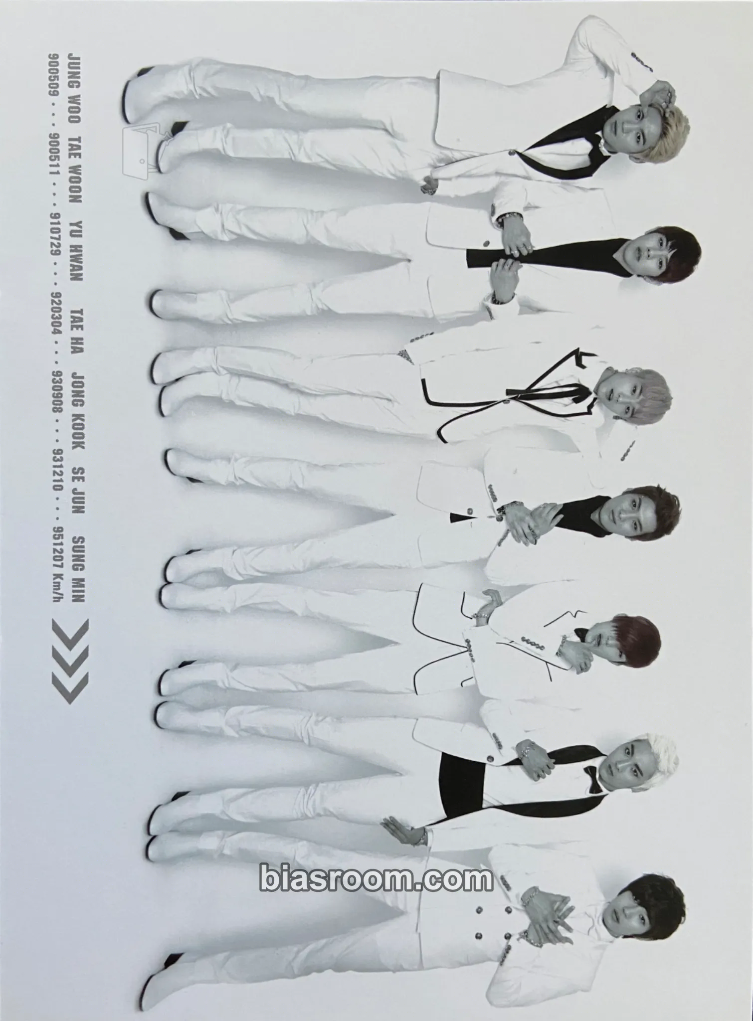 Speed Photocard List & Collection Tracker | Bias Room