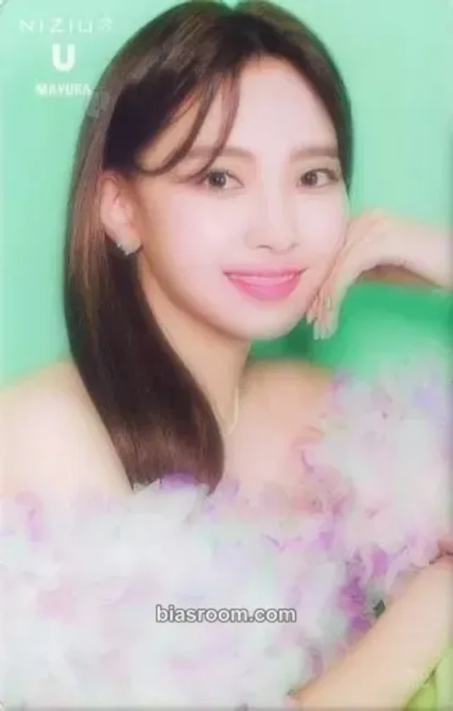 NiziU - Mayuka - U Album tsutaya purchase benefit clear (translucent)