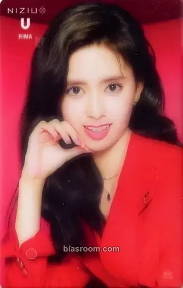 NiziU - Rima - U Album tsutaya purchase benefit clear (translucent)