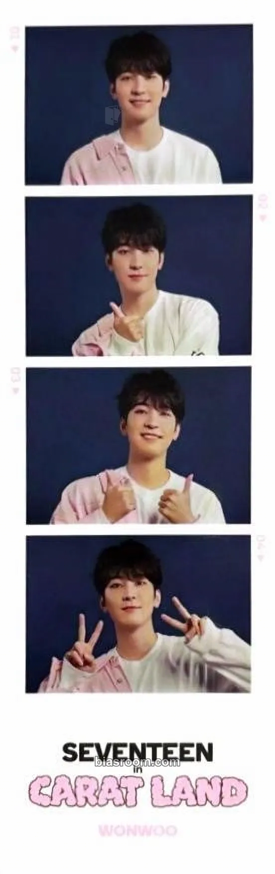 Wonwoo 2023 7TH SVT IN CARAT LAND Photocard - SEVENTEEN - SEVENTEEN K-pop photocard