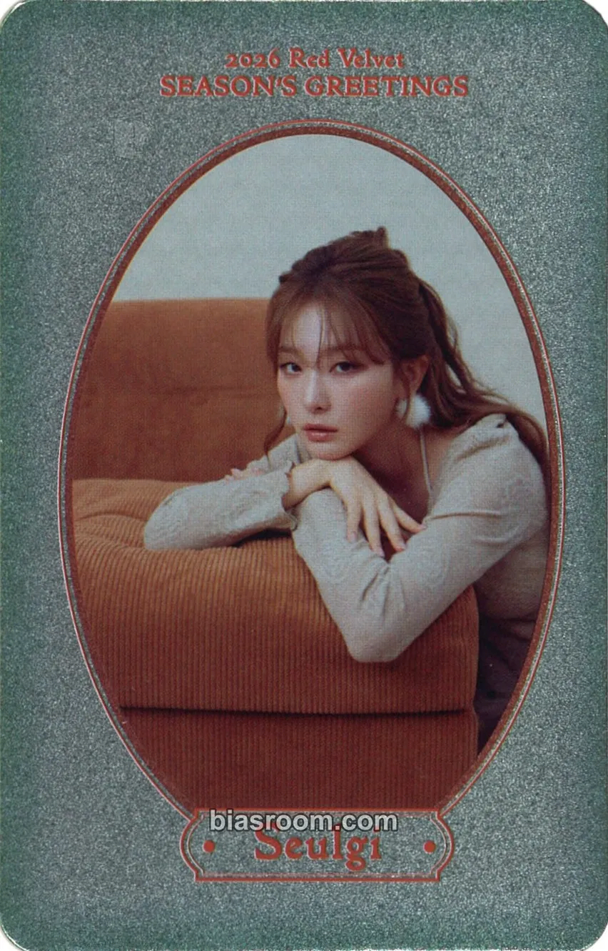 Seulgi 2026 Season's Greetings Photocard - Red Velvet - Red Velvet K-pop photocard
