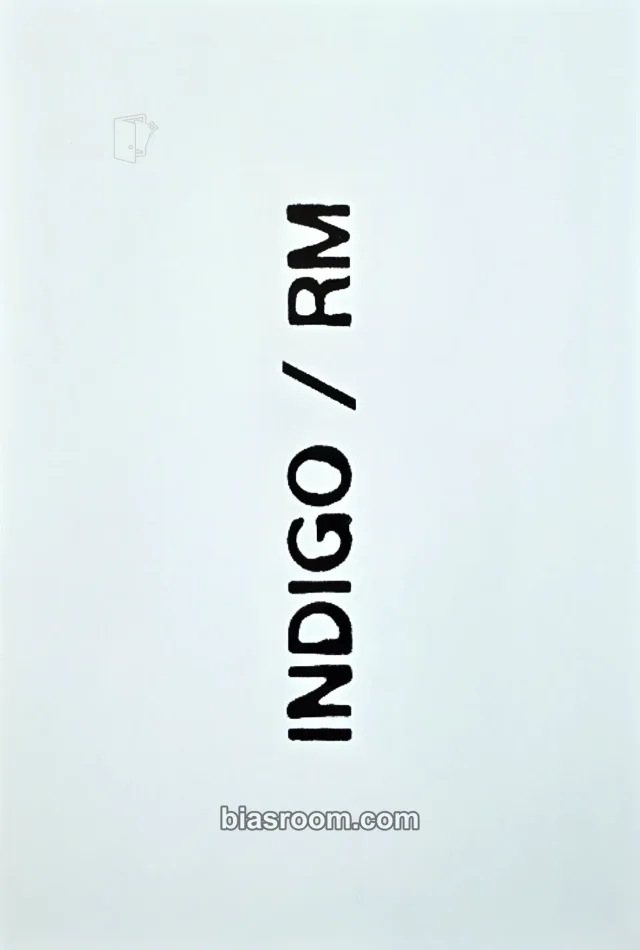 BTS - RM - Indigo Album ums japan (universal music store) postcard pob (pre-order benefit)