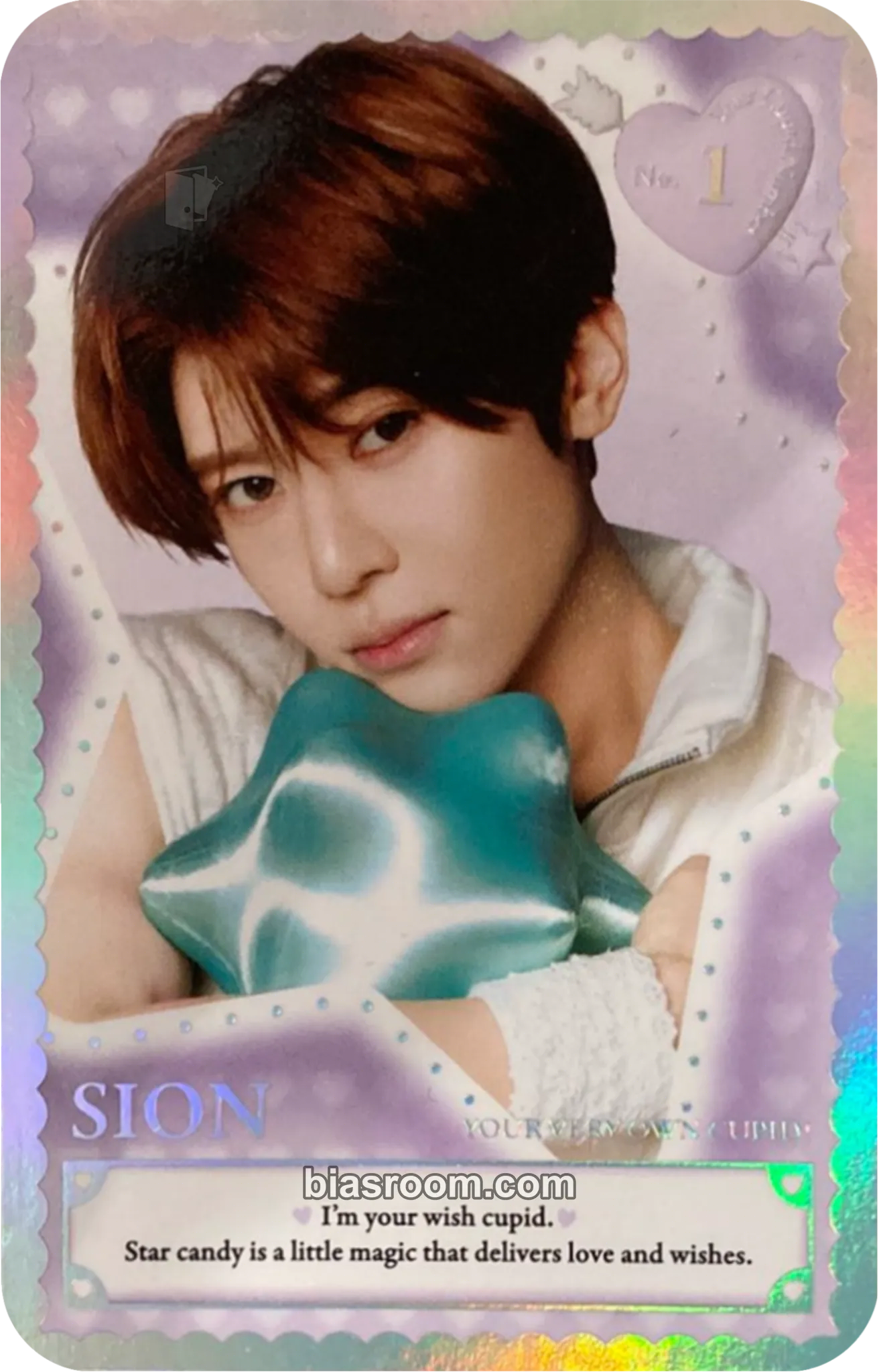 Sion Ode to Love MD Photocard - NCT WISH - NCT WISH K-pop photocard
