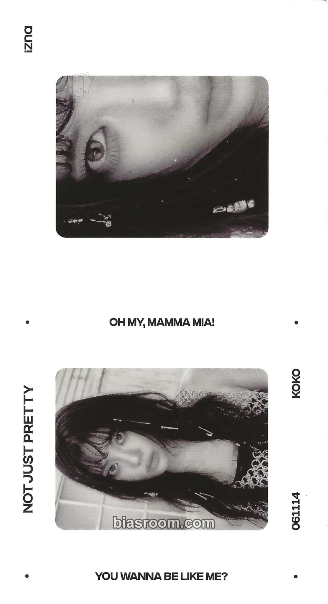 Koko Not Just Pretty Photocard - izna - izna K-pop photocard