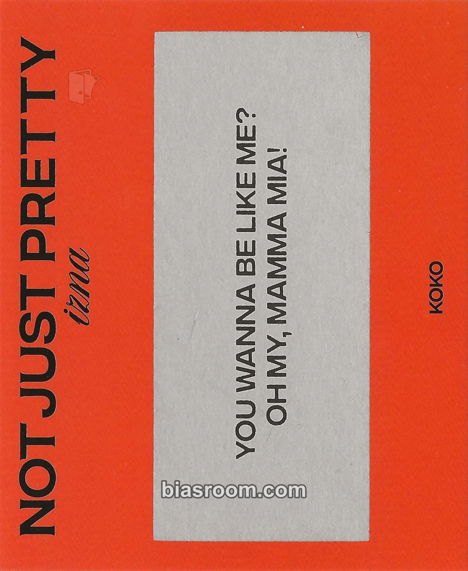 Koko Not Just Pretty Photocard - izna - izna K-pop photocard