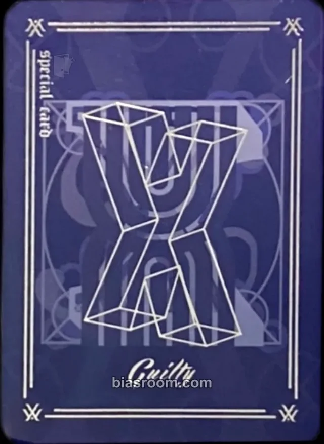 MONSTA X - The Clan pt.2 <Guilty> Album special card first press only