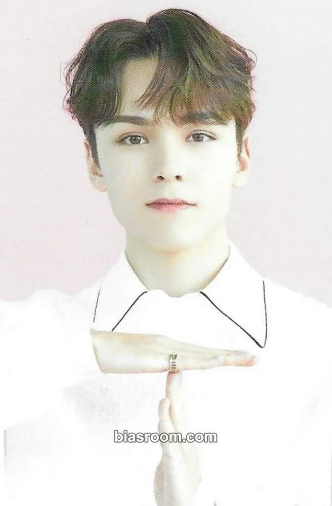 Vernon SEVENTEEN CAFE IN SEOUL Photocard - SEVENTEEN - SEVENTEEN K-pop photocard