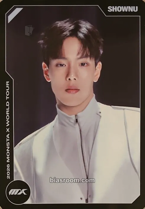 Shownu 2026 World Tour - Nexus Photocard - MONSTA X - MONSTA X K-pop photocard