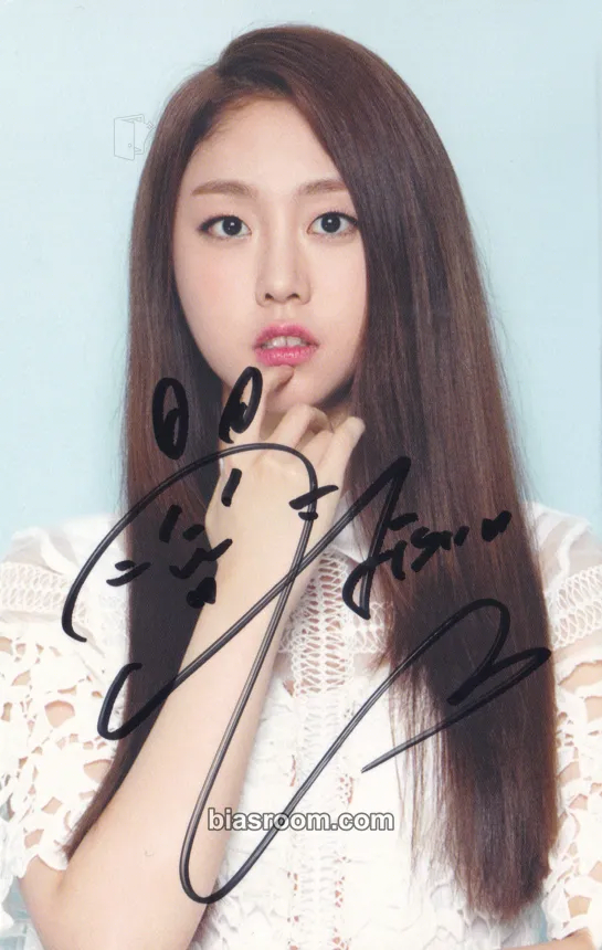 Jisoo AlarmMon x Lovelyz Photocard - Lovelyz - Lovelyz K-pop photocard