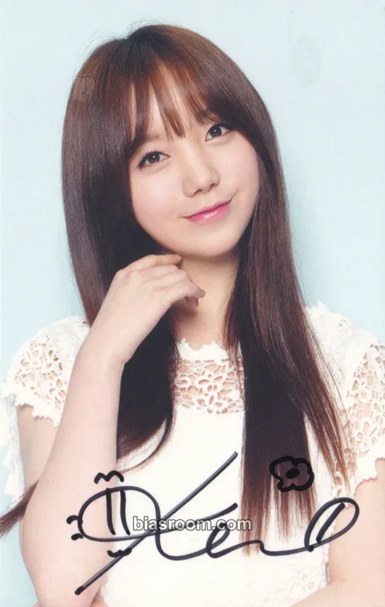 Kim Jiyeon (Kei) AlarmMon x Lovelyz Photocard - Lovelyz - Lovelyz K-pop photocard
