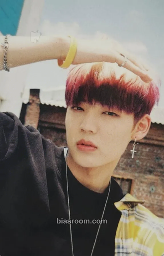UNB - Kang Yuchan - Black Heart Album album photocard