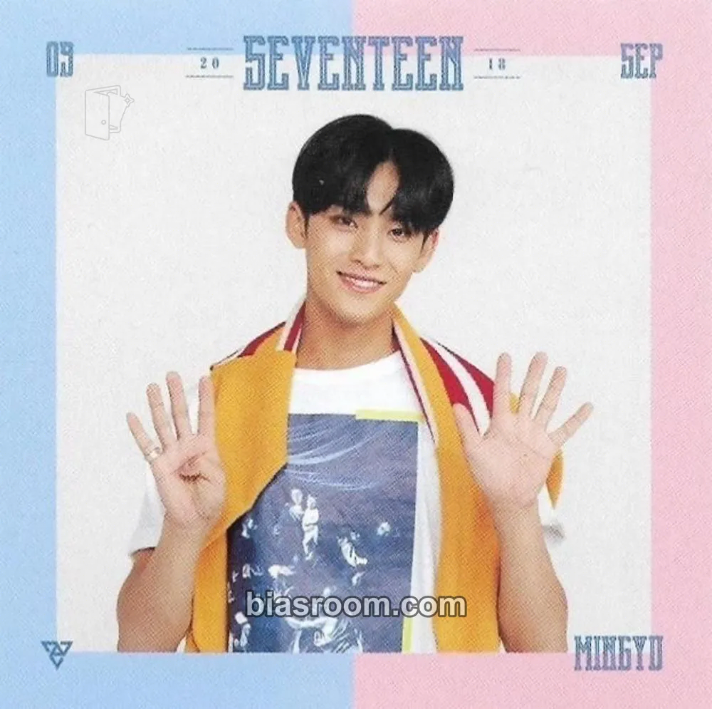 Mingyu 2018 Season's Greetings Photocard - SEVENTEEN - SEVENTEEN K-pop photocard
