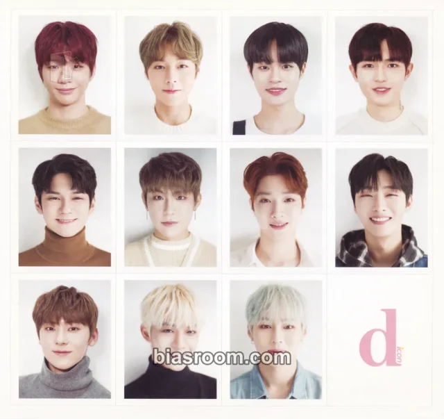 Wanna One - Other id photo sticker sheet