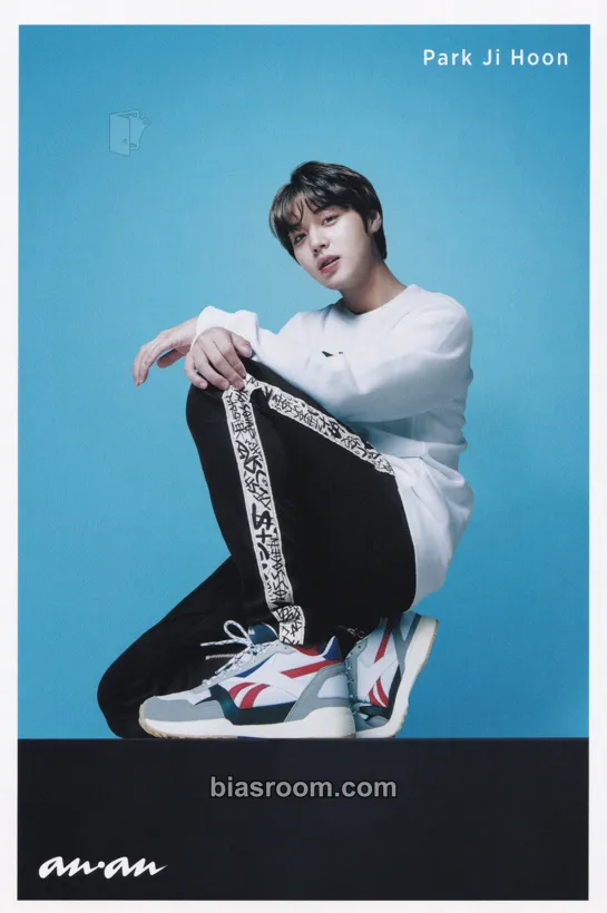 Jihoon Reebok Photocard - Wanna One - Wanna One K-pop photocard
