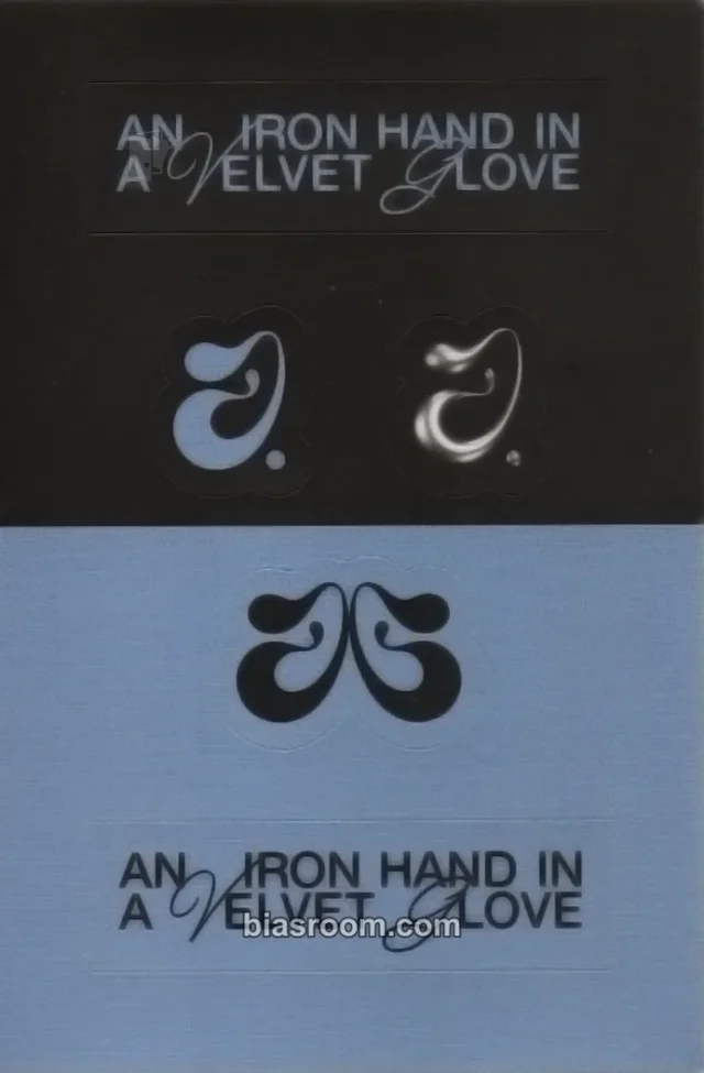 Jini - Jini - An Iron Hand In A Velvet Glove Album album inclusion sticker sheet poca album