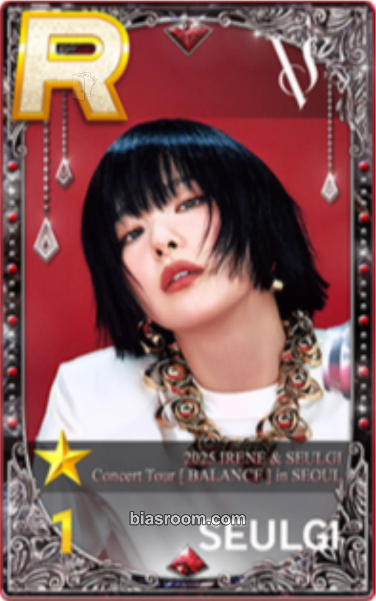 Seulgi Irene&Seulgi Balance Photocard - Red Velvet - Red Velvet K-pop photocard