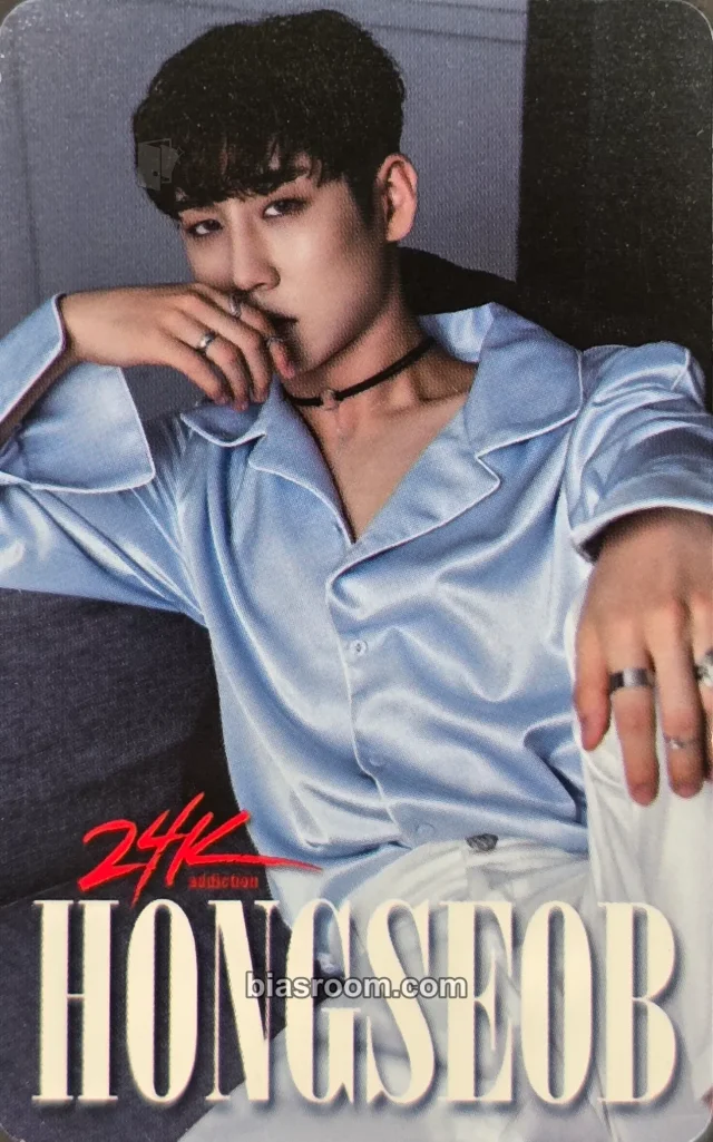24K+ - Hongseob - Addiction Album album photocard