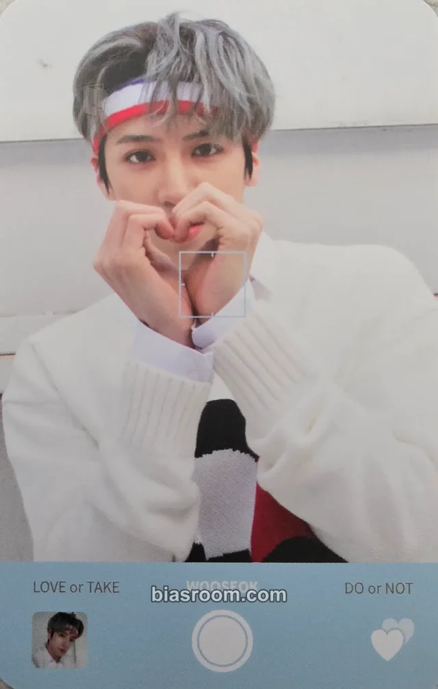 PENTAGON - Wooseok - LOVE or TAKE Album sporty version album photocard