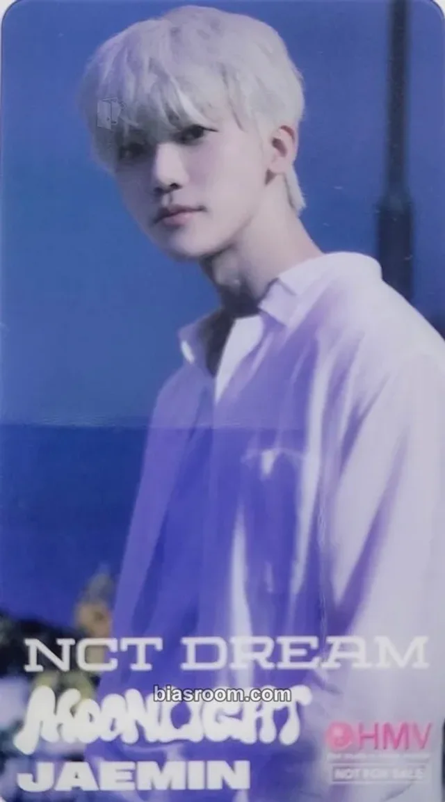NCT DREAM - Jaemin - Moonlight Album hmv pob (pre-order benefit) clear (translucent)