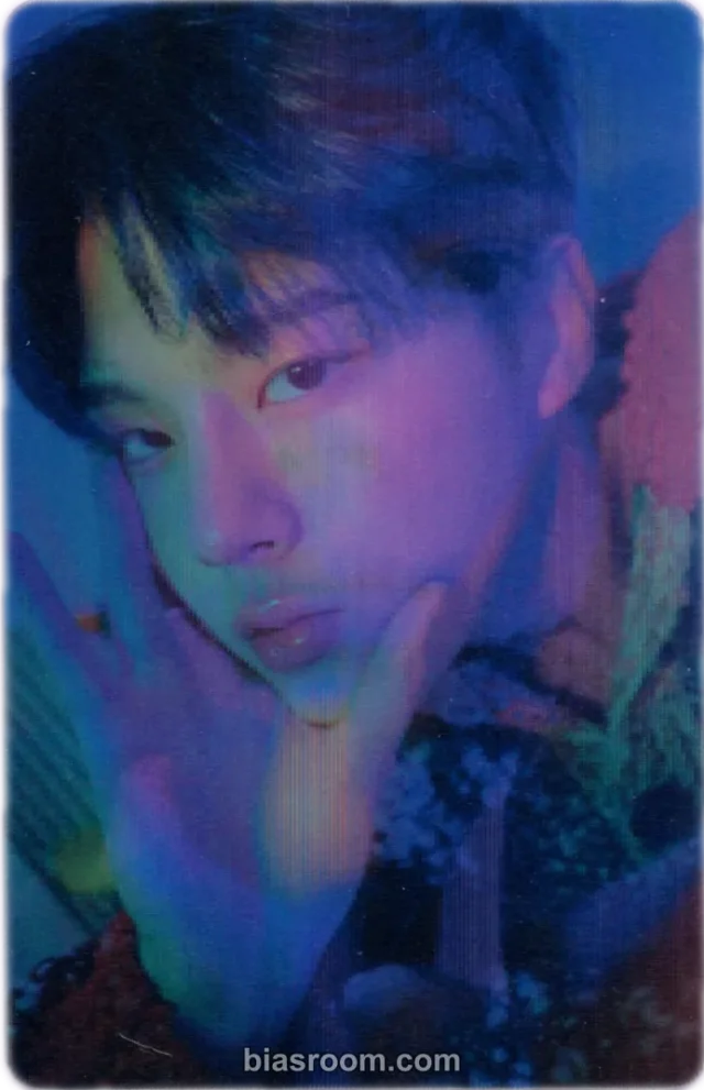 Kim Wooseok - Wooseok - 3RD DESIRE [Reve] Album album photocard lenticular bibbidi version