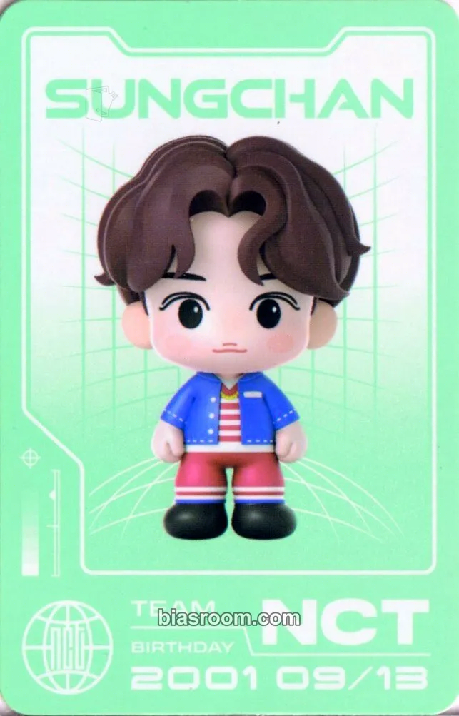 Sungchan 2023 NCT CCOMAZ GROCERY STORE POP-UP Photocard - NCT - NCT K-pop photocard