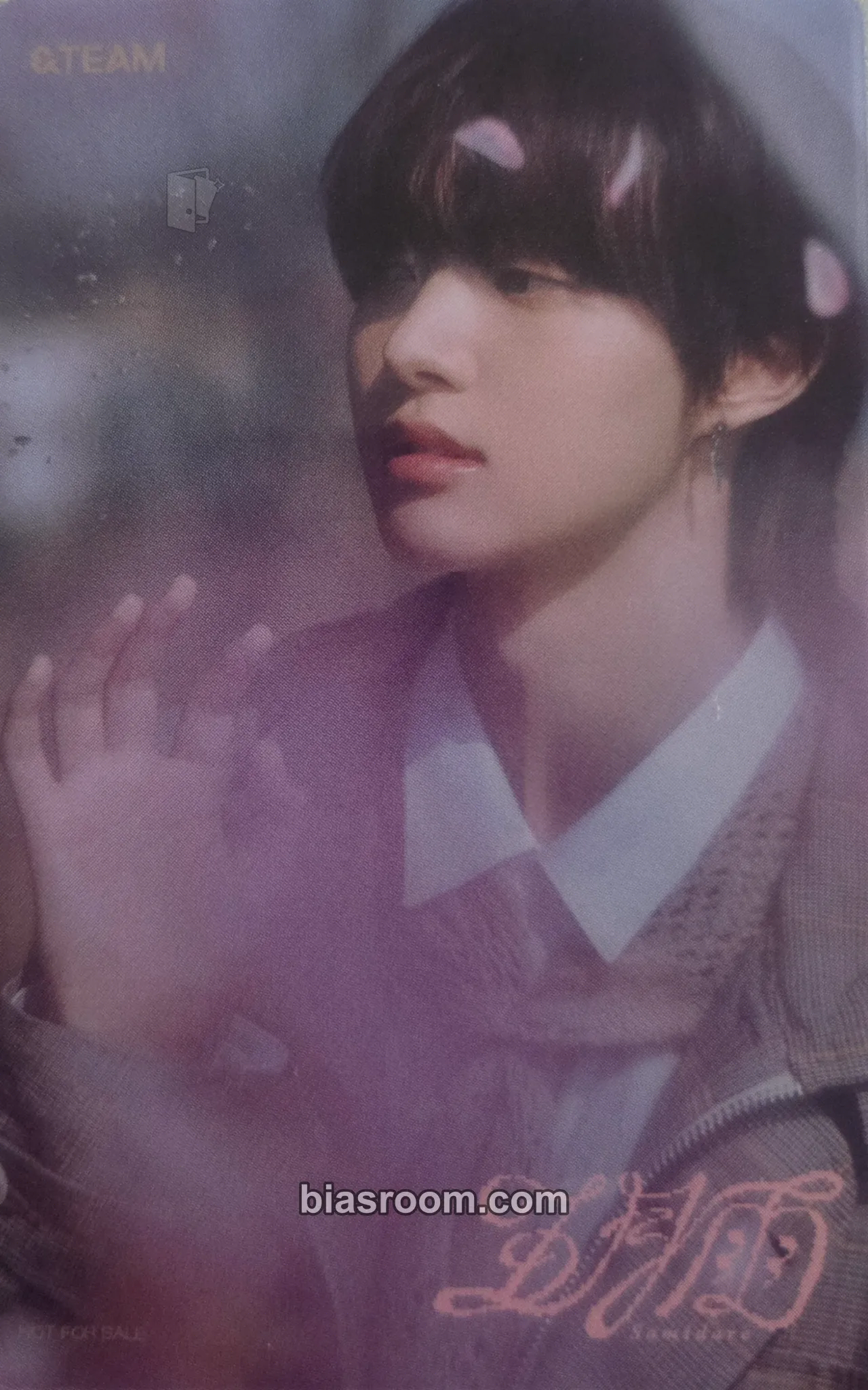 EJ Samidare Photocard - &TEAM - &TEAM K-pop photocard