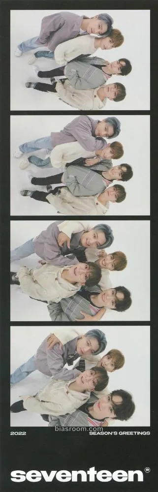 2022 Season's Greetings Photocard - SEVENTEEN - SEVENTEEN K-pop photocard