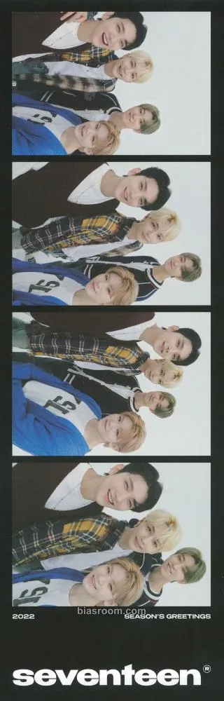 2022 Season's Greetings Photocard - SEVENTEEN - SEVENTEEN K-pop photocard