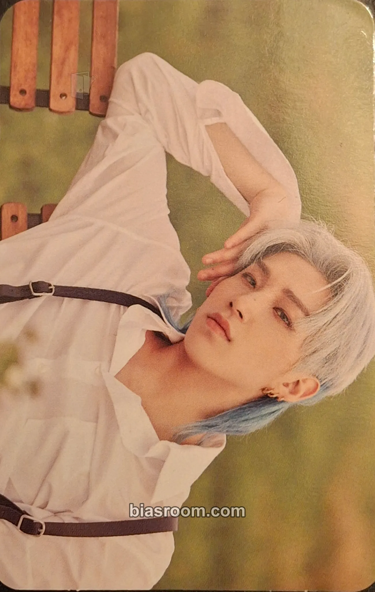 Jongup Blue Photocard - BANG&JUNG&YOO&MOON - BANG&JUNG&YOO&MOON K-pop photocard