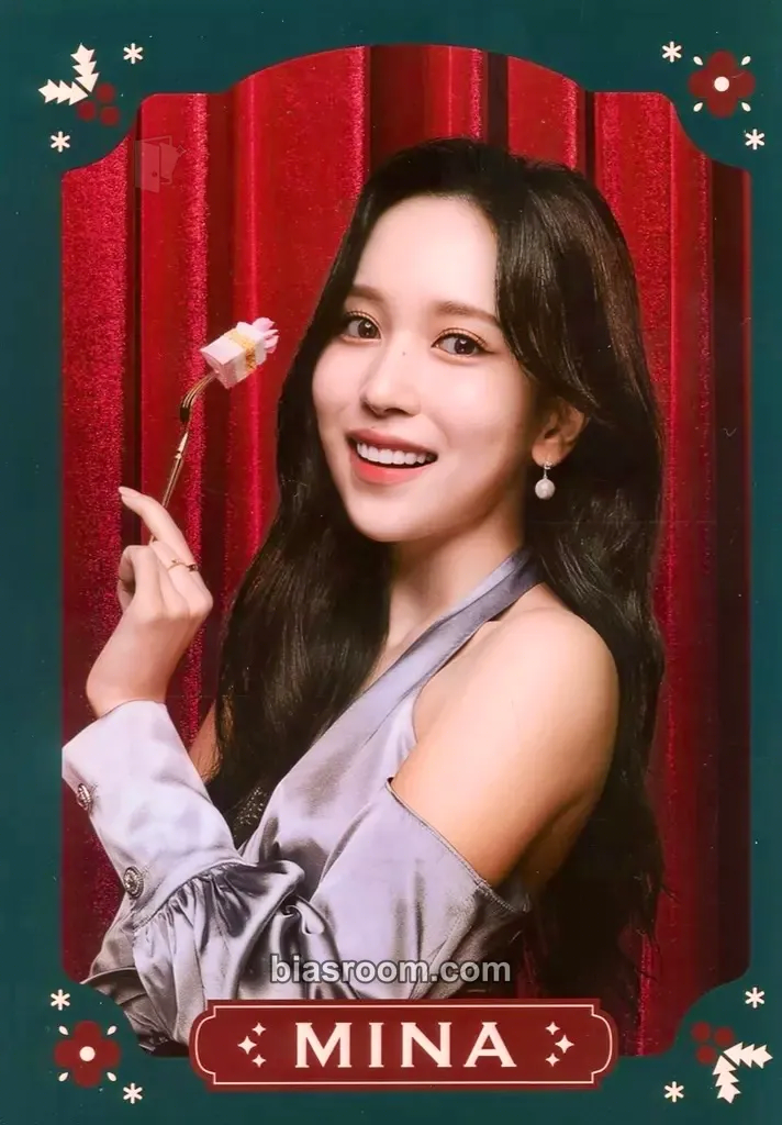 Mina TWICE x FamilyMart Photocard - TWICE - TWICE K-pop photocard