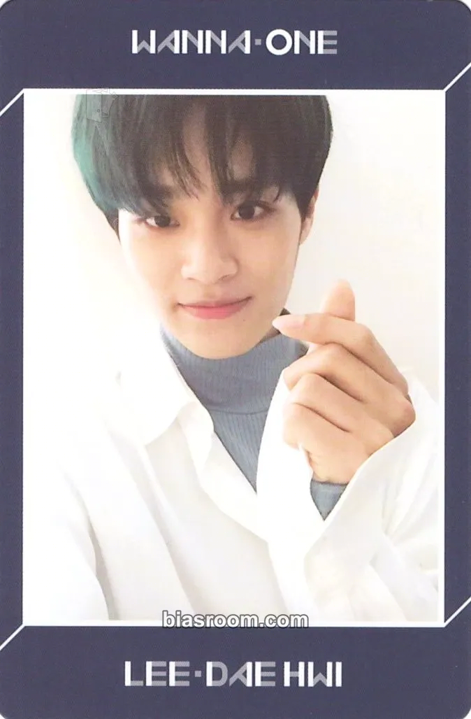 Daehwi 1÷x=1 (Undivided) Photocard - Wanna One - Wanna One K-pop photocard