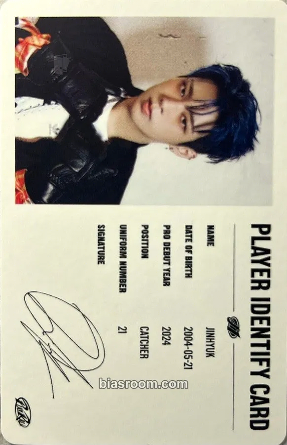 Jinhyuk PLAY BALL Photocard - NOWZ - NOWZ K-pop photocard