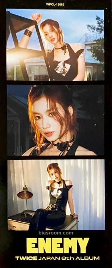 Sana ENEMY Photocard - TWICE - TWICE K-pop photocard