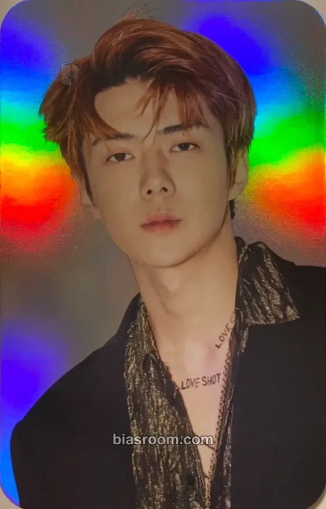 Sehun EXO Love Shot K-pop photocard