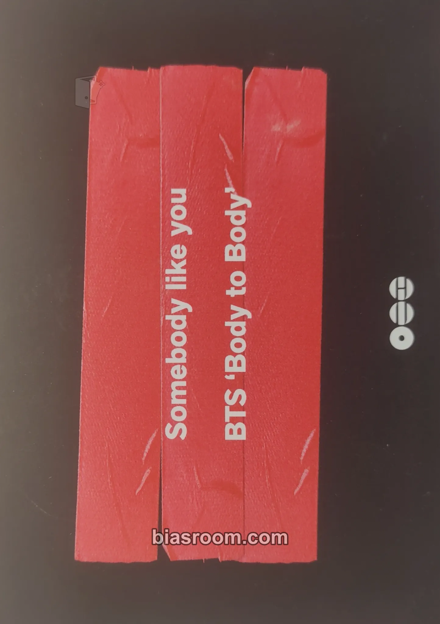 ARIRANG World Tour Photocard - BTS - BTS K-pop photocard