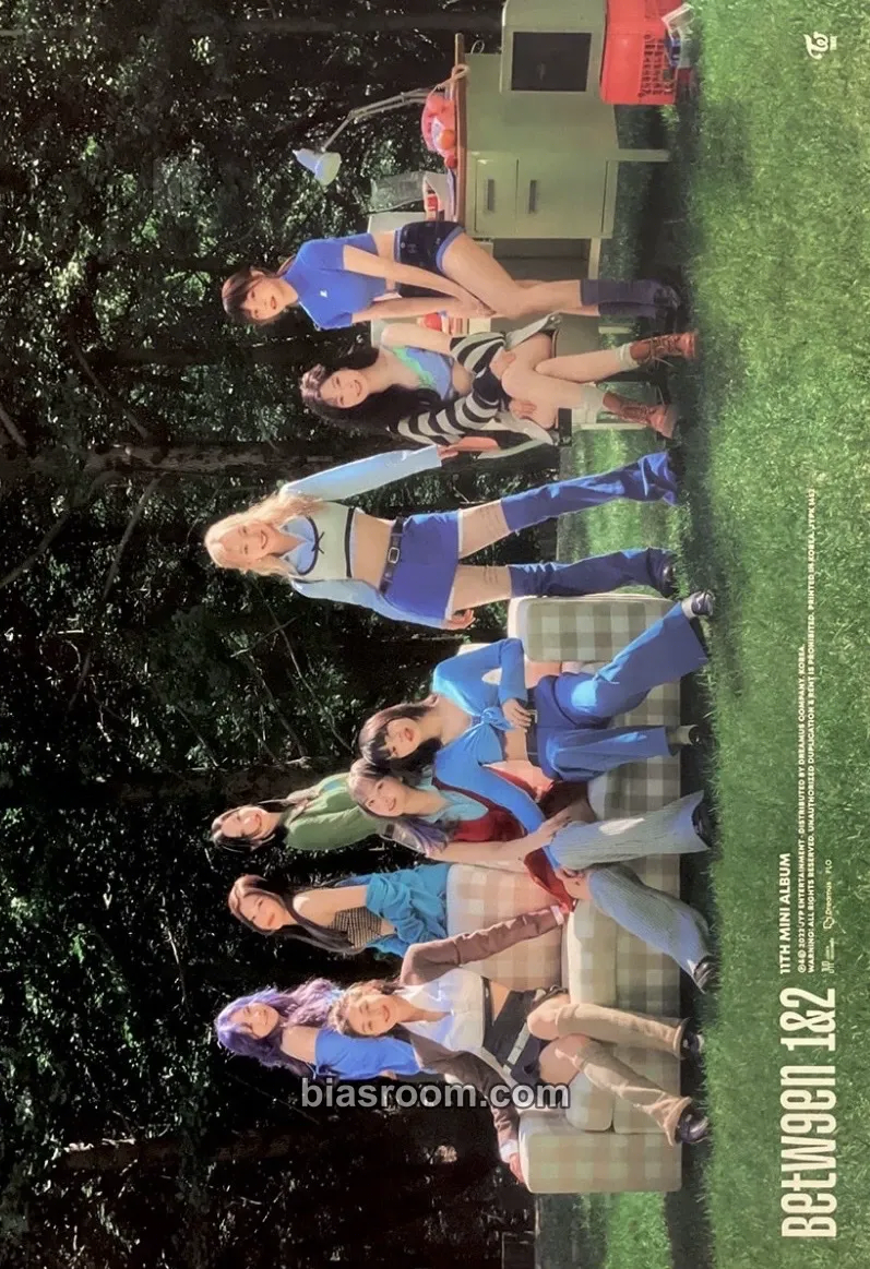 BETWEEN 1&2 Photocard - TWICE – TWICE K-Pop-Photocard
