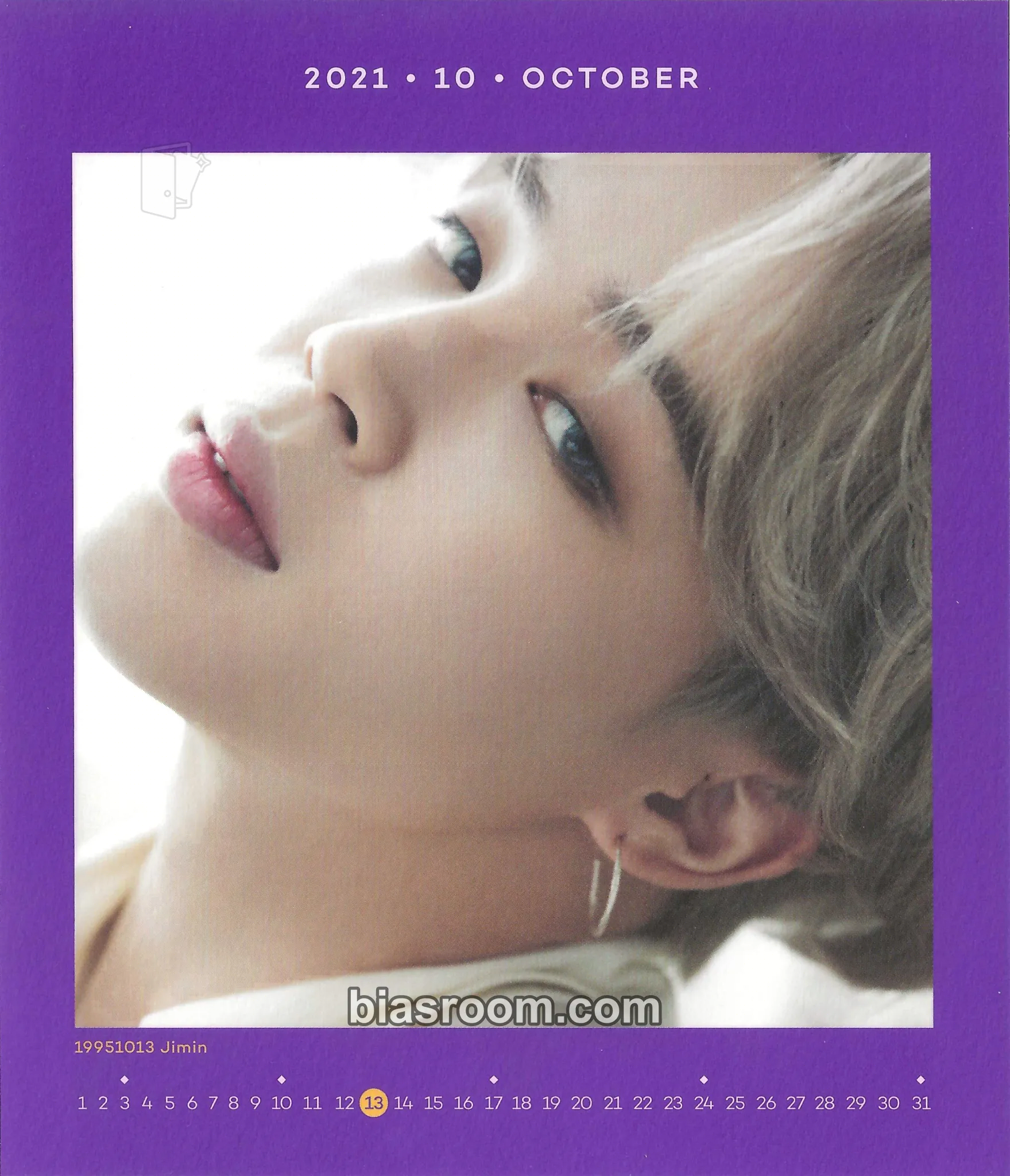 Jimin D'ICON Vol. 10 Photocard - BTS - BTS K-pop photocard