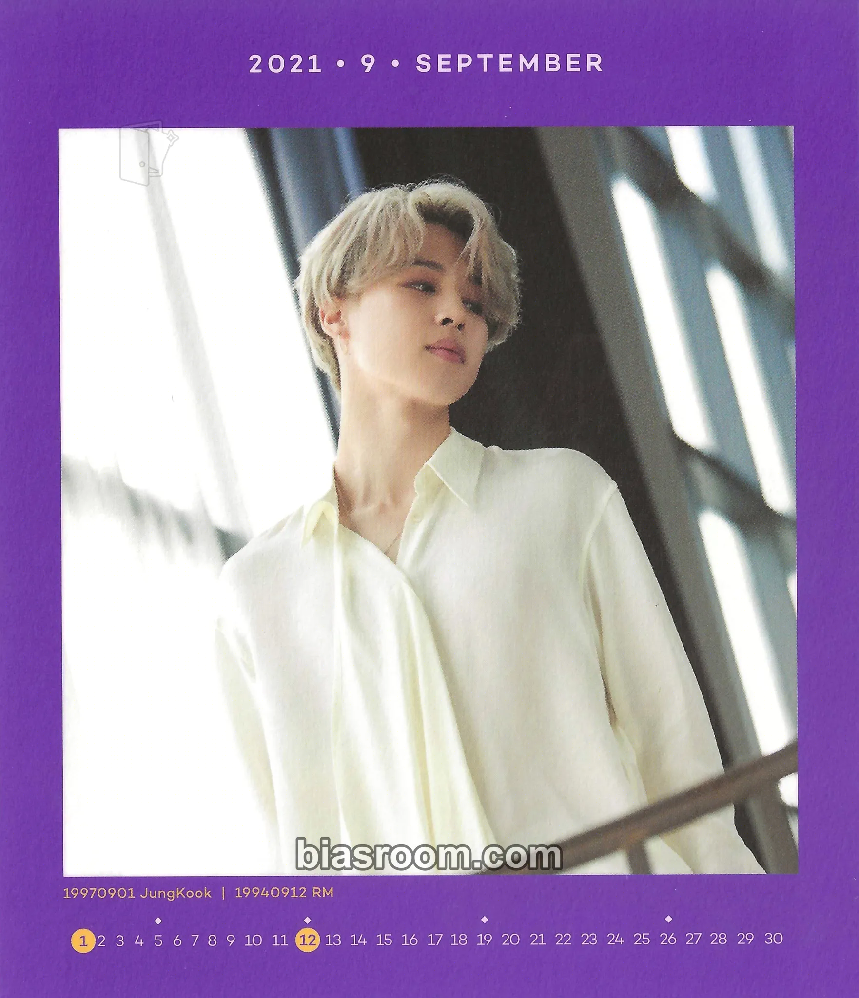 Jimin D'ICON Vol. 10 Photocard - BTS - BTS K-pop photocard