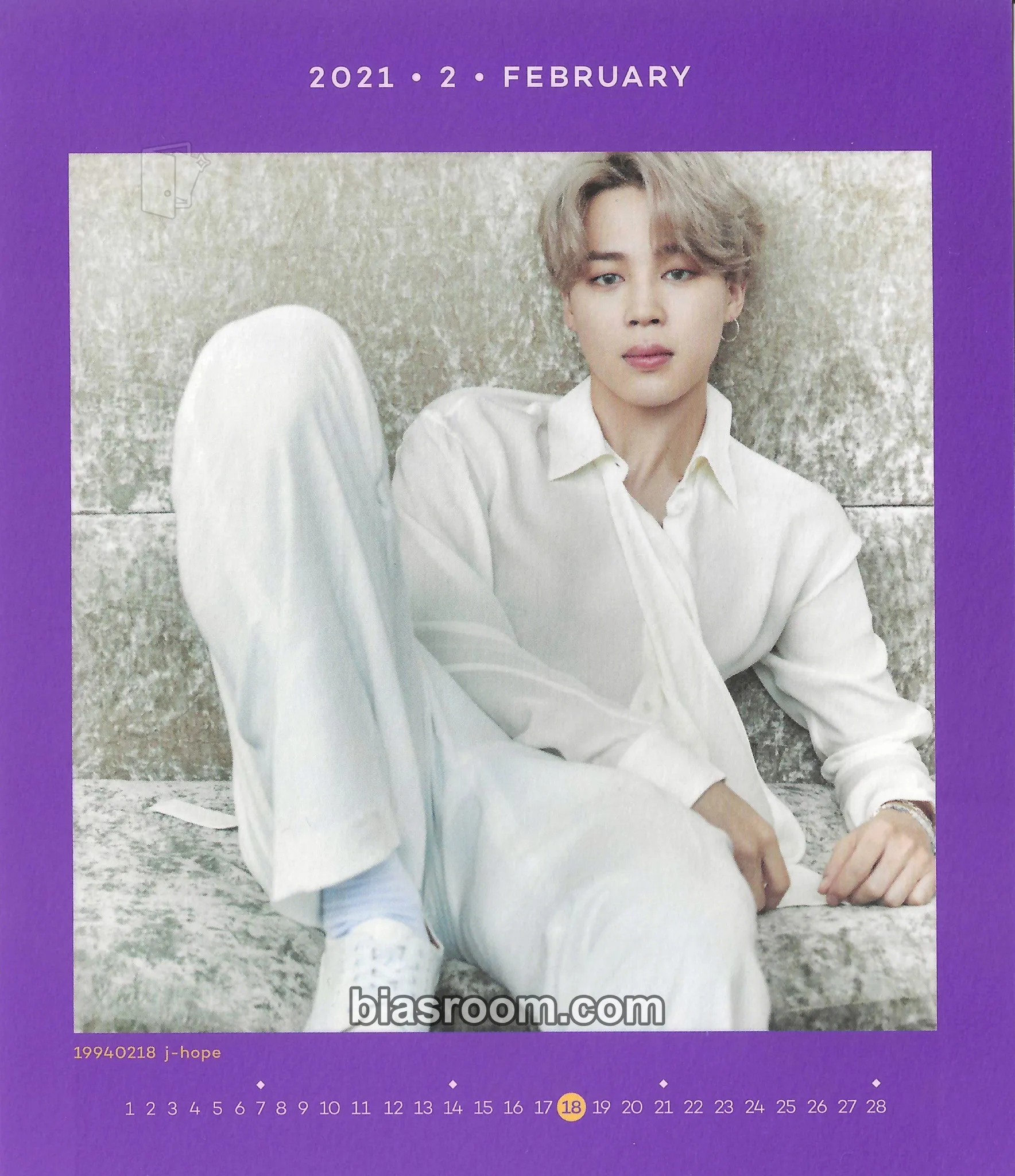 Jimin D'ICON Vol. 10 Photocard - BTS - BTS K-pop photocard