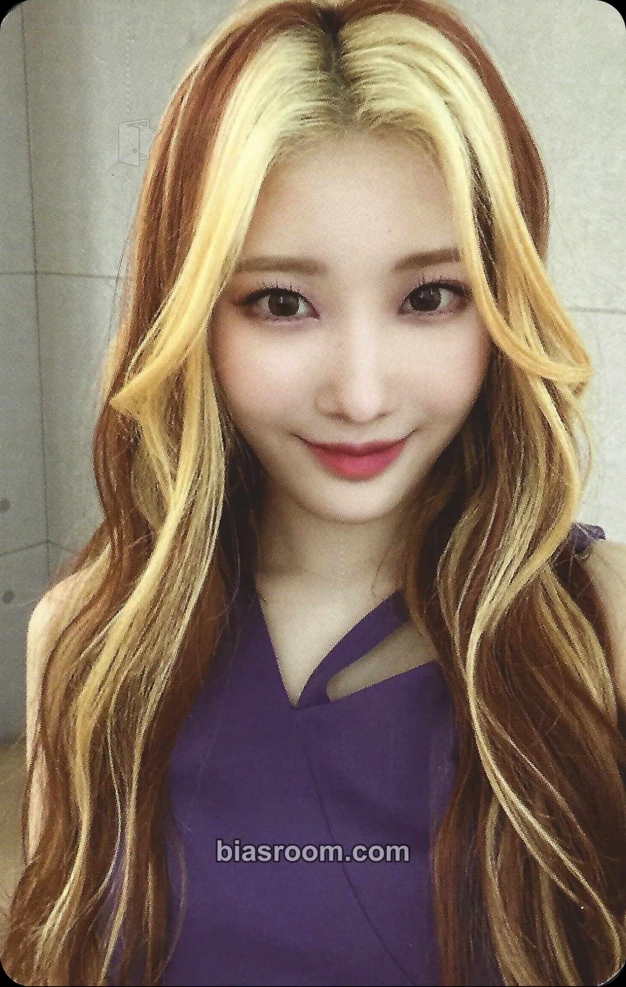 Chaein INTO VIOLET Photocard - PURPLE KISS - PURPLE KISS K-pop photocard