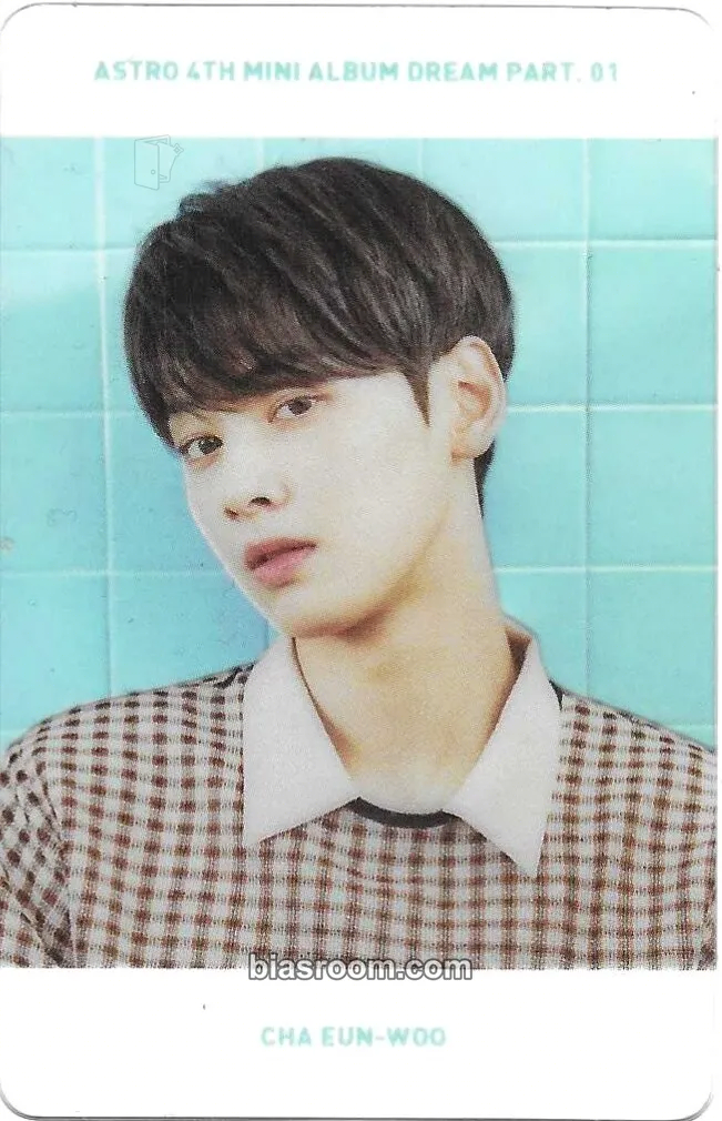 Cha Eun-woo Dream Part.01 Photocard - ASTRO - ASTRO K-pop photocard