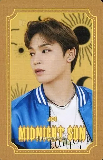 Sho Yonashiro MIDNIGHT SUN Photocard - JO1 - JO1 K-pop photocard