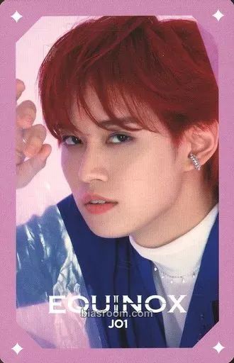 Ruki Shiroiwa EQUINOX Photocard - JO1 - JO1 K-pop photocard