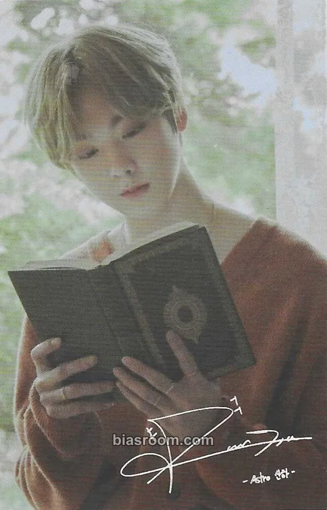 Yoon San-ha Blue Flame Photocard - ASTRO - ASTRO K-pop photocard