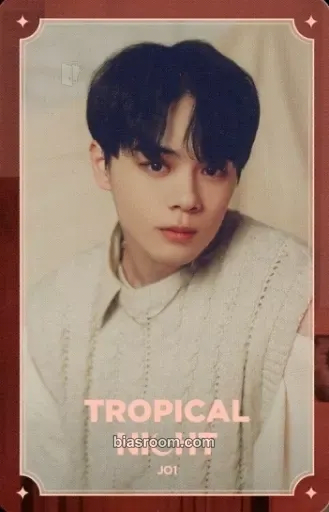 Shion Tsurubo TROPICAL NIGHT Photocard - JO1 - JO1 K-pop photocard