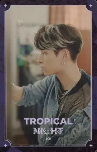 Sukai Kinjo TROPICAL NIGHT Photocard - JO1 - JO1 K-pop photocard
