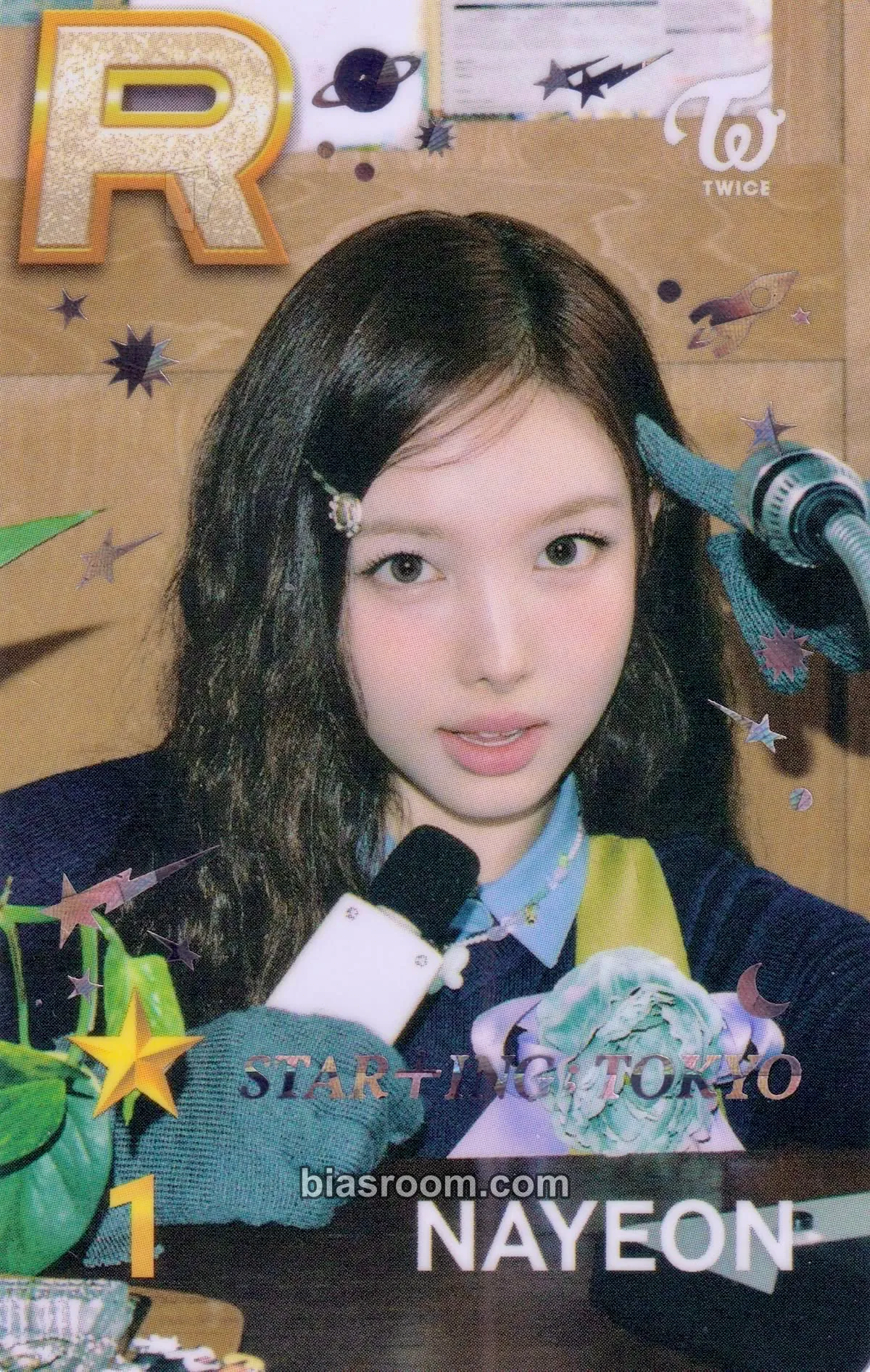 Nayeon TWICE x SuperStar JYPNATION Photocard - TWICE - TWICE K-pop photocard
