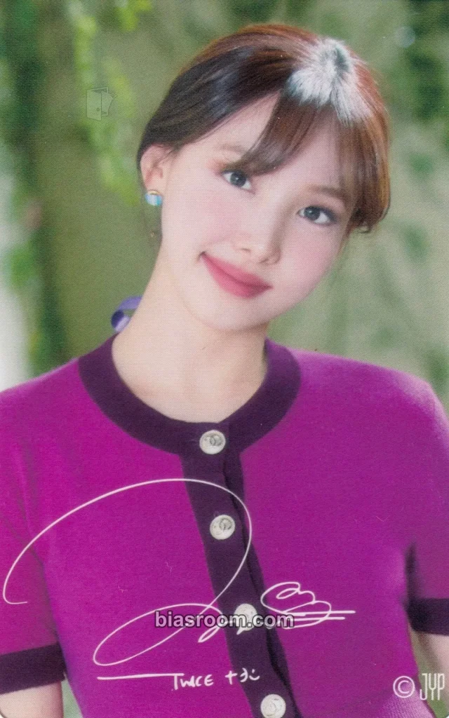 TWICE - Nayeon - JYPJapan Pop-Up Shop 2021 Event pop-up store clear (translucent) purchase benefit japan