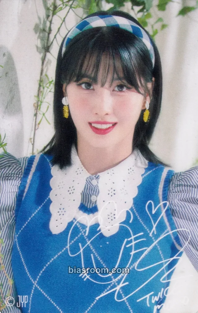 TWICE - Momo - JYPJapan Pop-Up Shop 2021 Event pop-up store clear (translucent) purchase benefit japan